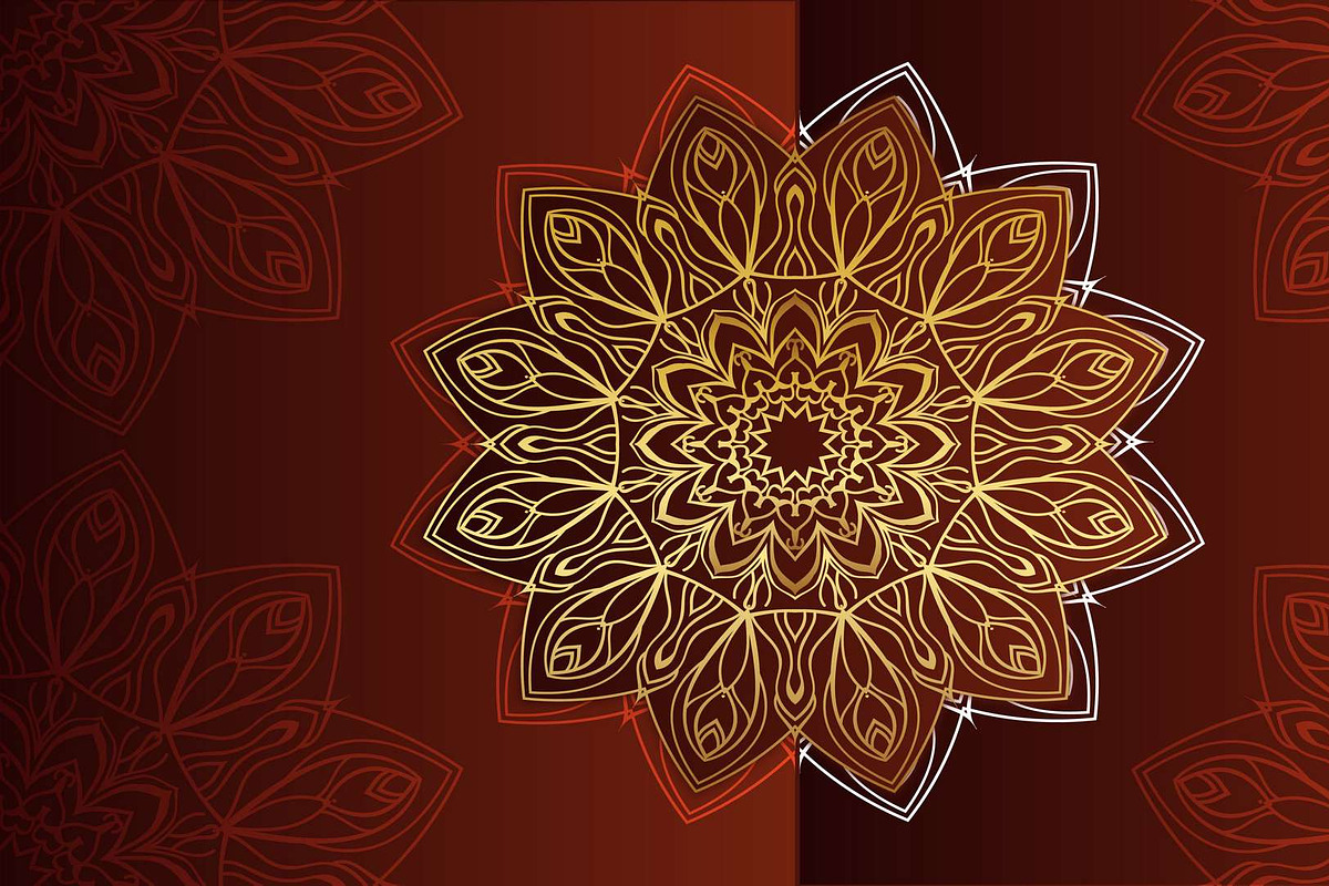 560+ Mandala Design Mega Collection, a Decorative Illustration by NJ Himel (Photo 175 of 289)