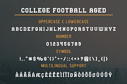 College Football Font, a Font by GlitzyGrapix (Thumbnail 15 of 15)