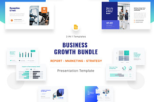 Business Growth Google Slide Bundle, a Presentation Template by New Coral Design