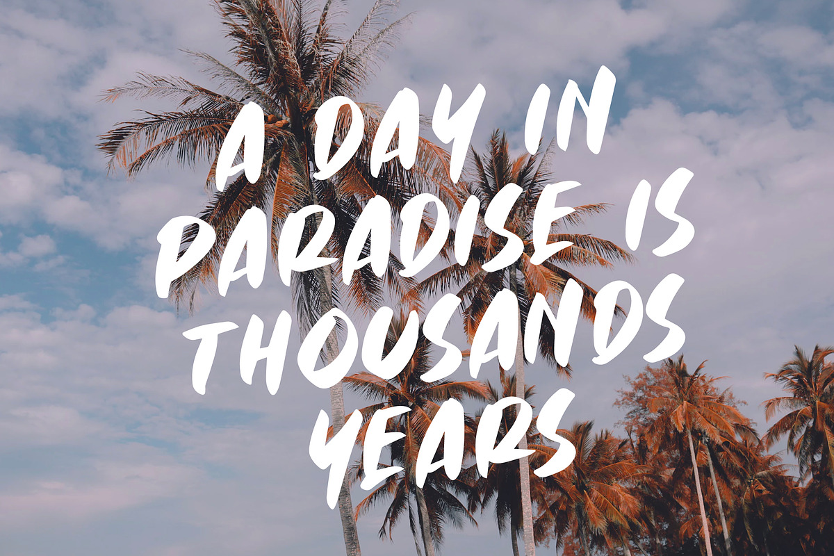 Trusto - Handwritten Font, a Font by MOCOSANS (Photo 3 of 5)