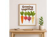 Growing Together Wall Art, a Background Graphic by LaseredNinja (Thumbnail 2 of 7)