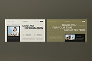Cream Green Project Proposal PPT, a Presentation Template by graphicook (Thumbnail 4 of 4)