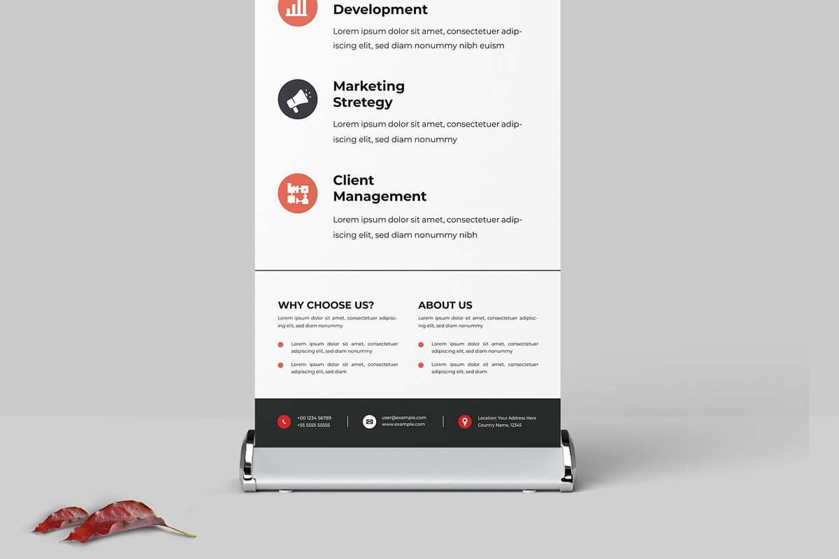 Digital Marketing Roll Up Banner preview 5