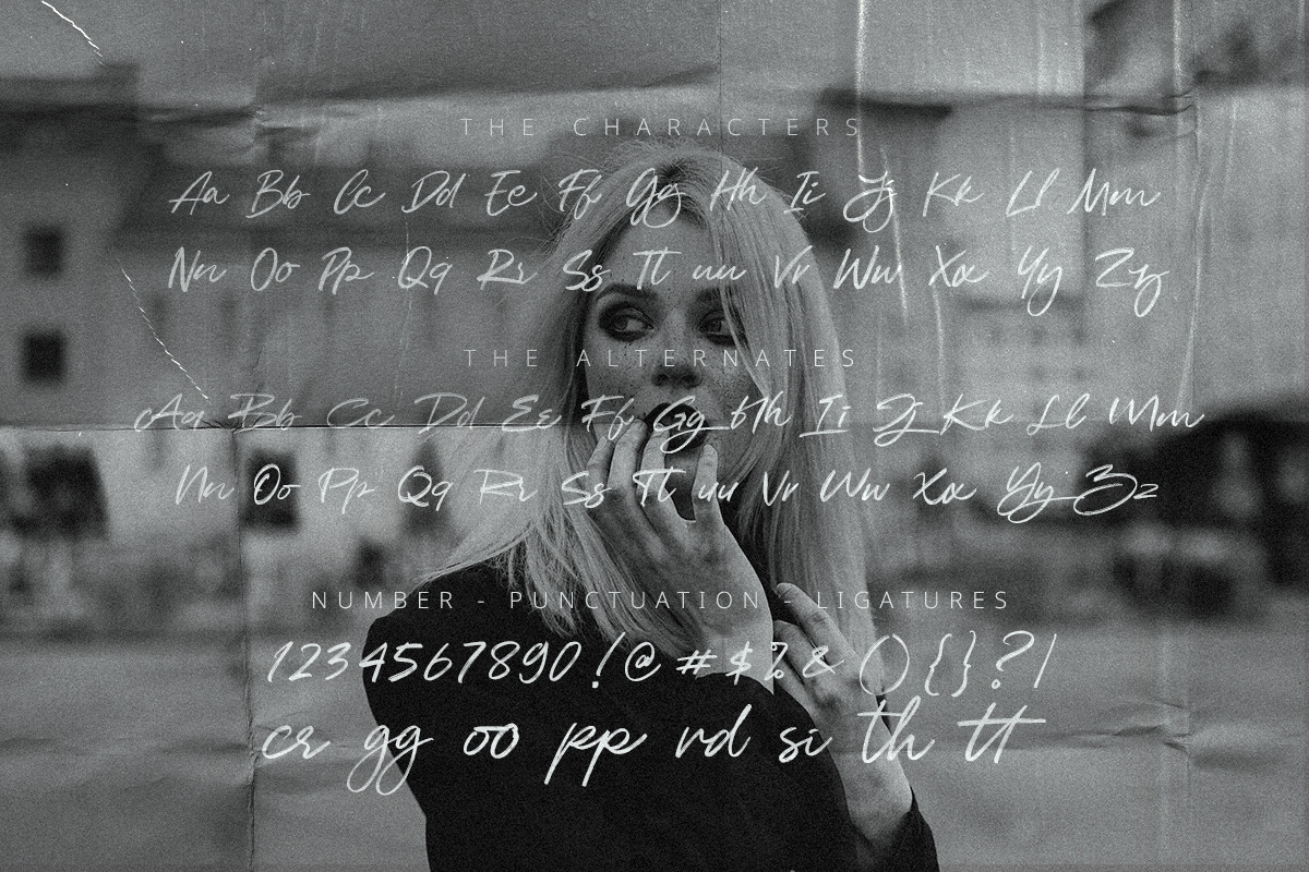 Beauty Mermaid | Signature Script, a Handwritten Font by Scratch Design (Photo 12 of 14)