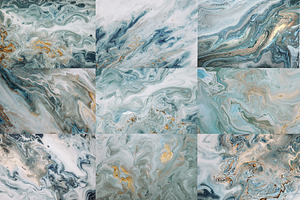 Acrylic Fluid Neutral Textures