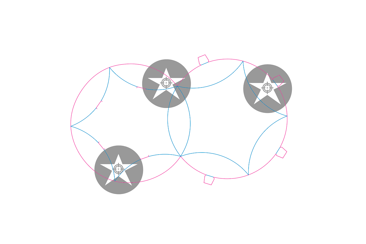 Star Shaped Pillow Box Template preview 2