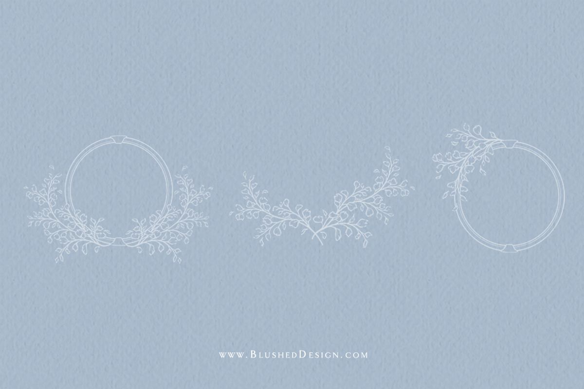 Wedding Logo Crest Illustration, an Illustration by Blushed Design by Katrina (Photo 7 of 8)