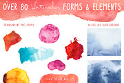 Watercolor Textures Pack, a Texture Graphic by Julia Bausenhardt (Thumbnail 2 of 2)