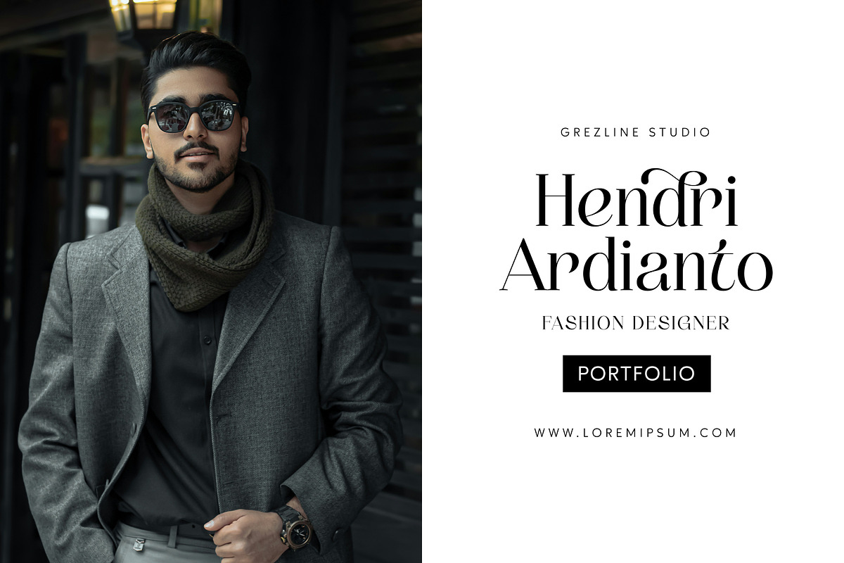 Thenie Dawson - Stylish Serif Font, a Serif Font by Grezline Studio (Photo 6 of 12)