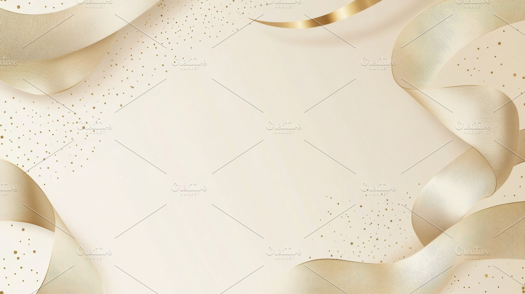 Gold ribboned elegant decor, a Photo by Beautiful things
