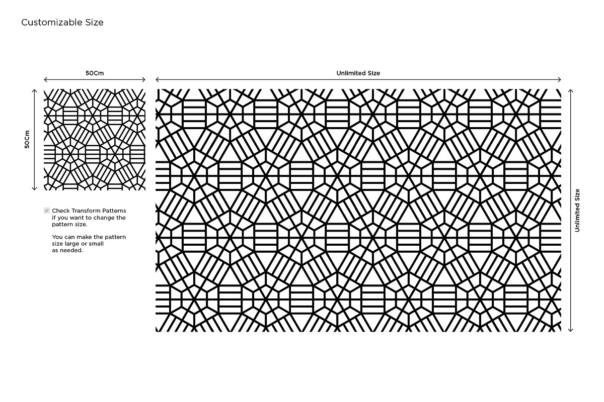 30 ArtDeco Symmetry Seamless Pattern, a Pattern Graphic by Morand Union (Photo 11 of 14)