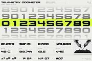 Apexor Futuristic Geometric Display, a Sans Serif Font by HipFonts (Thumbnail 13 of 17)