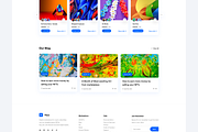 NFT Landing Page UI KIT, a Landing Page Template by ArtGalaxy (Thumbnail 3 of 3)