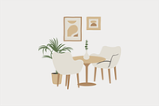 Home Decoration Illustration, a Decorative Illustration by Jump Studio (Thumbnail 10 of 10)