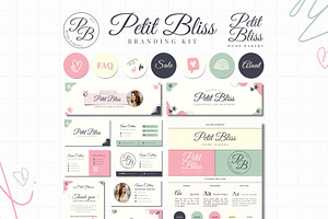 Pastel Branding Kit Canva Template, a Branding & Logo Template by Anna Design Studio