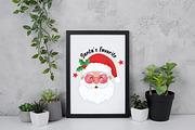 Vintage Christmas Png Santa PNG, an Illustration by Daily.Designs (Thumbnail 4 of 5)