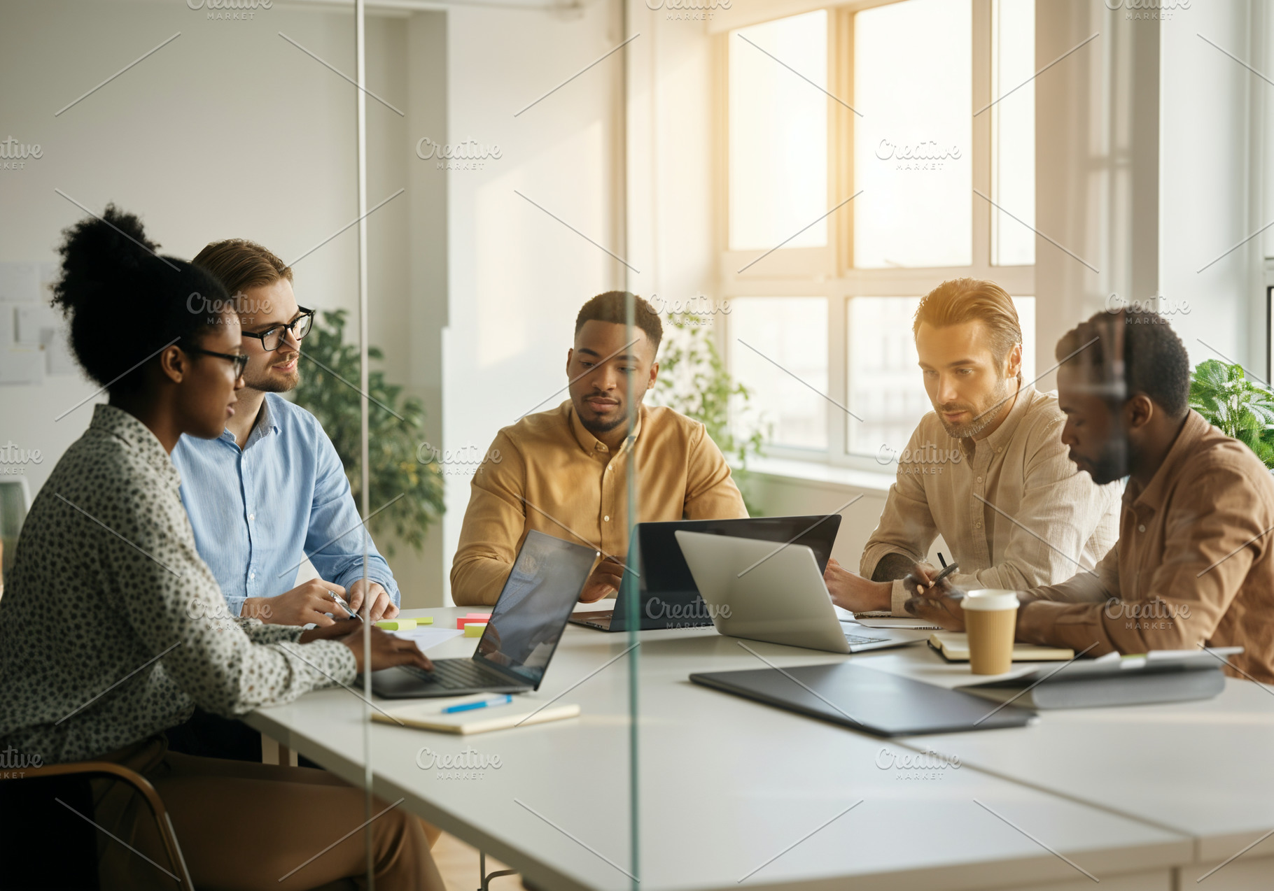 Business Meeting, a Business Photo by Prince Cyber Graphics