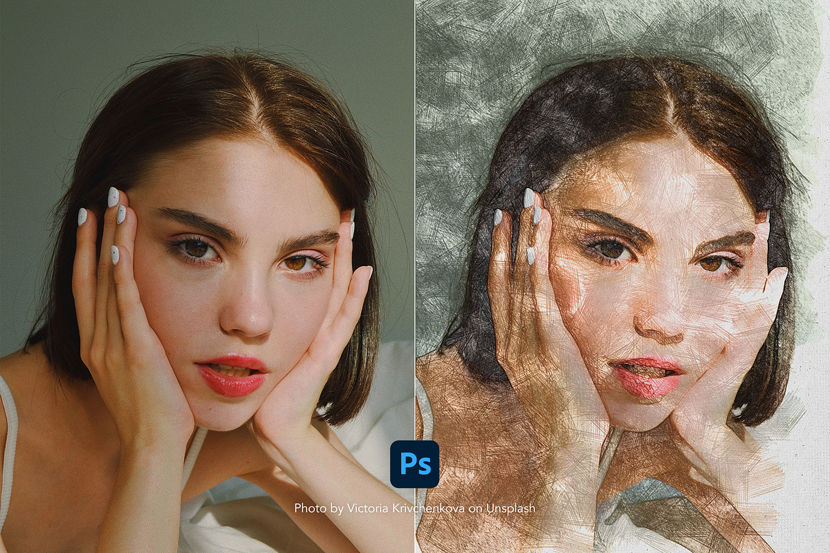 Photoshop Sketch Effect Creator, a Layer Style Add-On by AdeptDept (Photo 2 of 11)