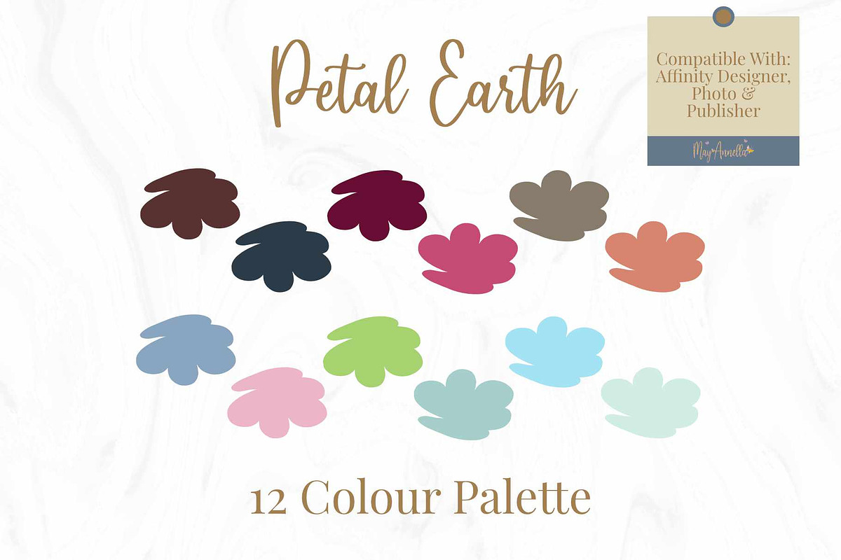 Nature’s Calm & Contrast Palette, a Palette Add-On by May Annella (Photo 1 of 2)