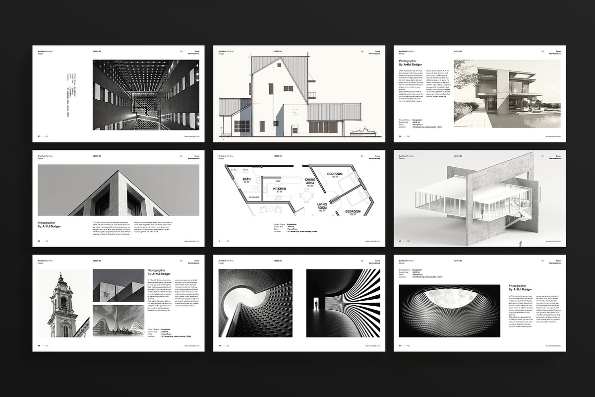Architecture Presentation Template, a Presentation Template by ArtisanaAura (Photo 8 of 9)