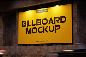 Billboard Mockup, an Advertising Mockup by mockupbuys