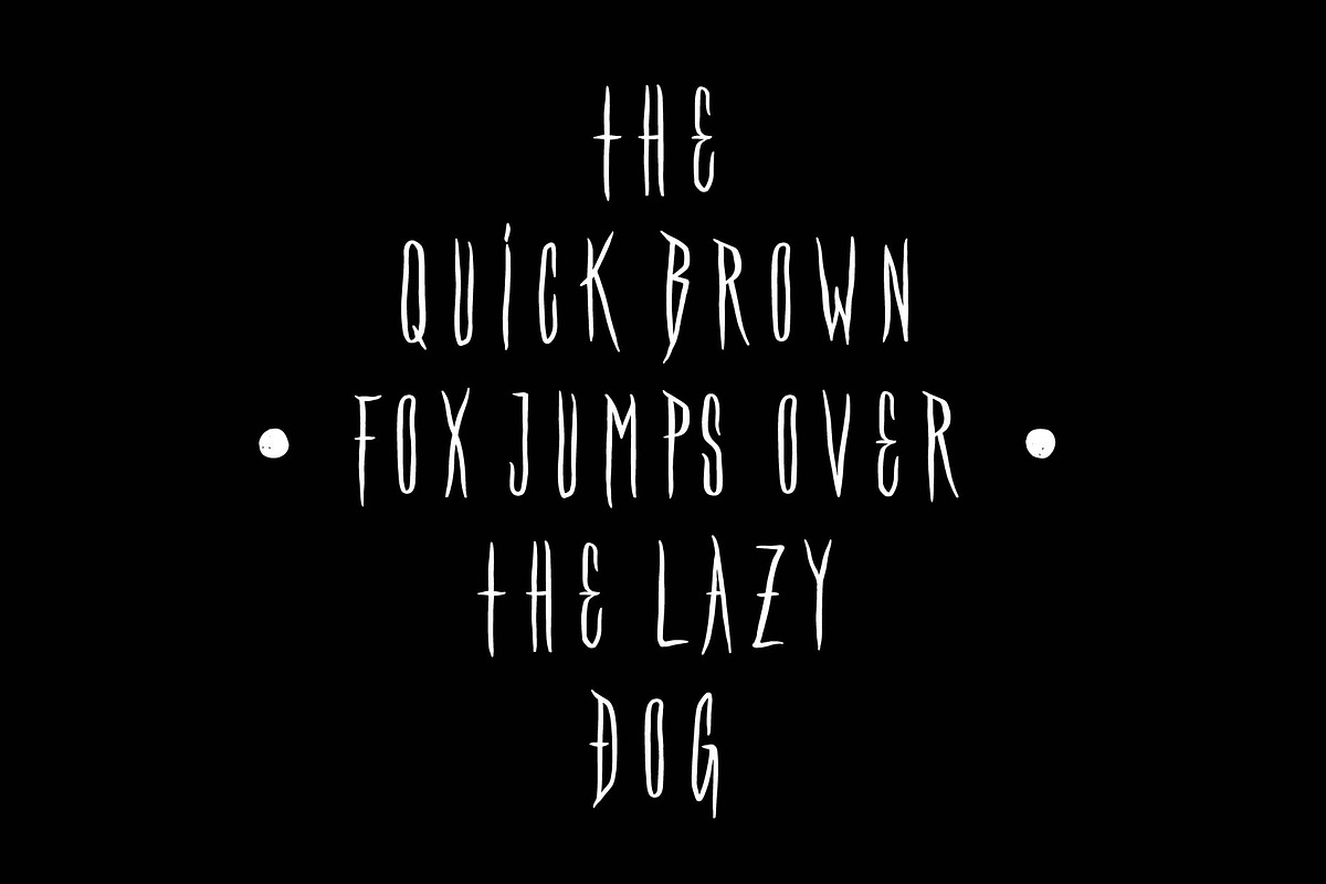 Big Duck - gothic condensed font, a Blackletter Font by doffdog (Photo 3 of 7)