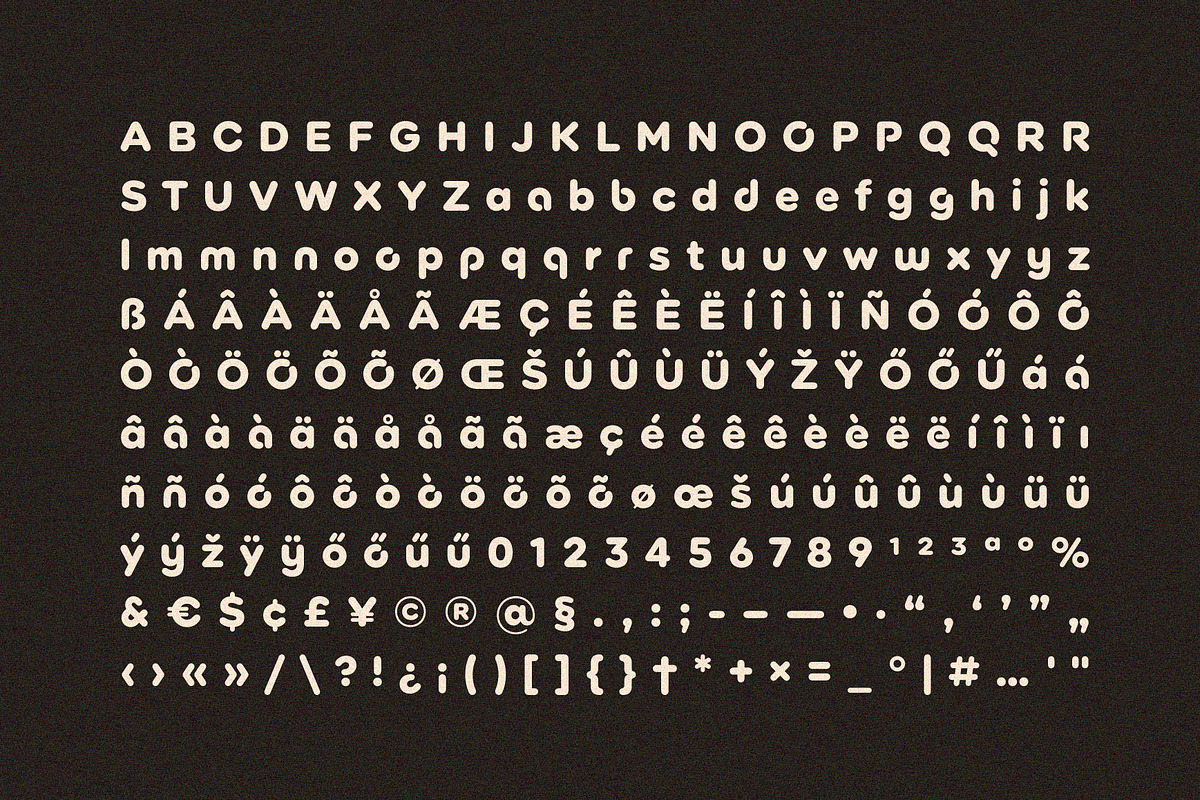 Donuto Font, a Sans Serif Font by Arbuz (Photo 7 of 8)