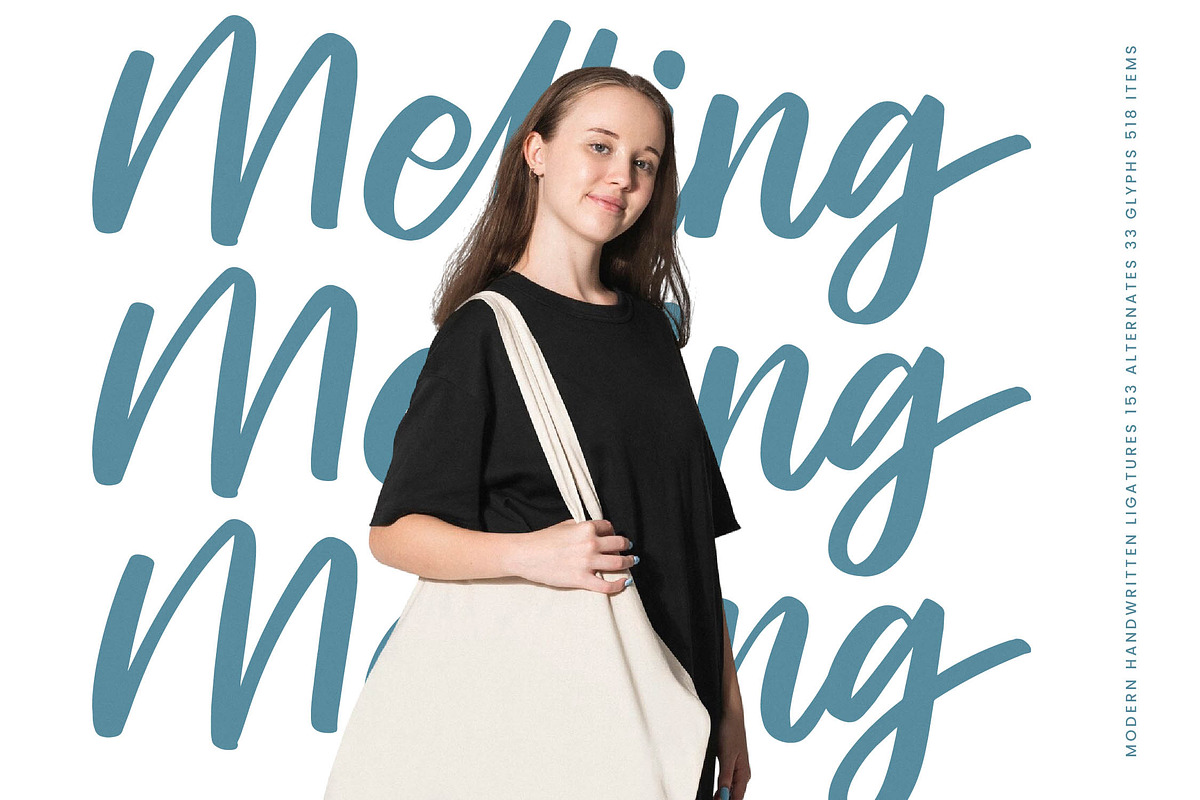 Melting Bakeds Modern Handwritten, a Script Font by stylishtype.co (Photo 5 of 20)