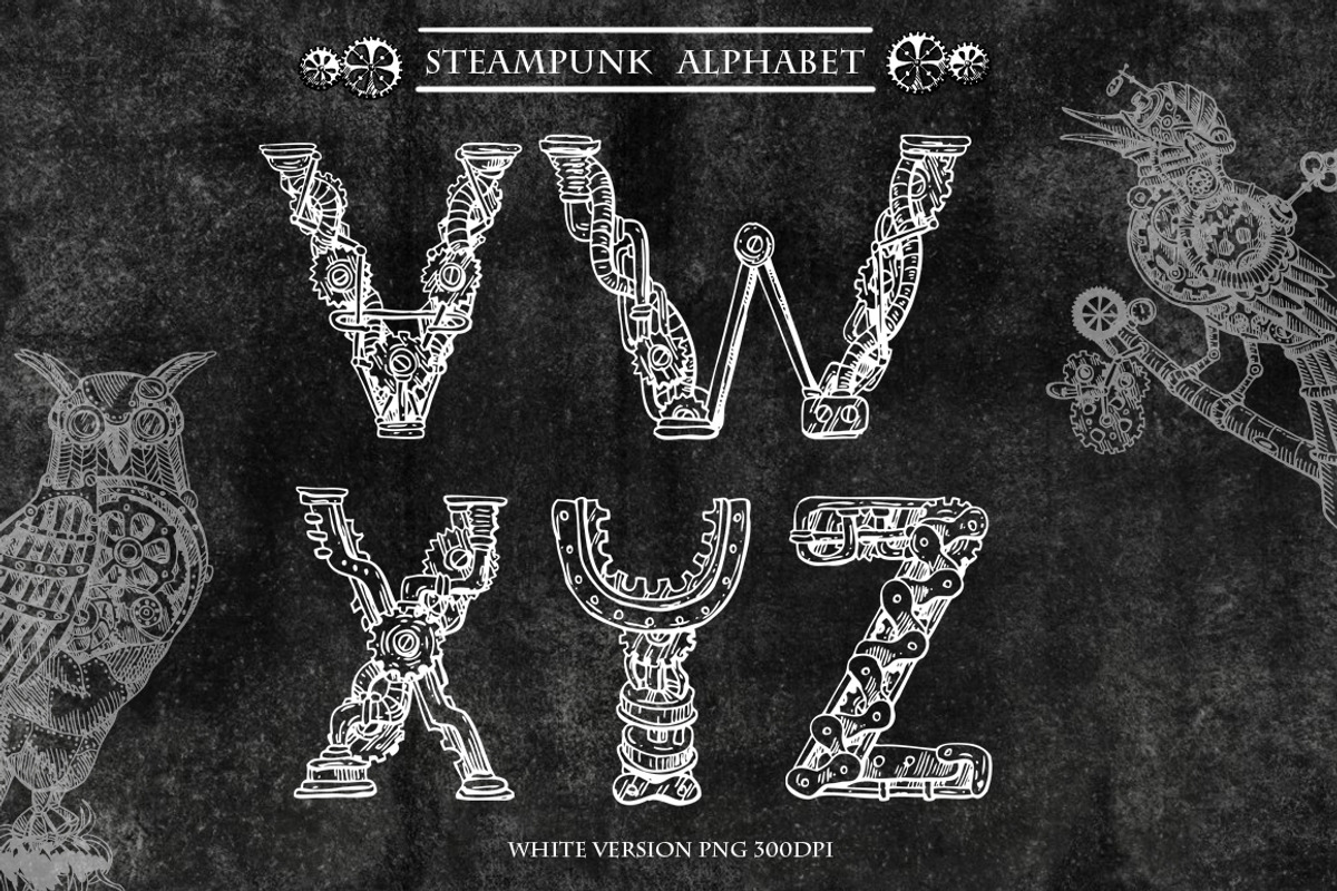 Mechanical alphabet, an Illustration by Steshnikova (Photo 5 of 9)