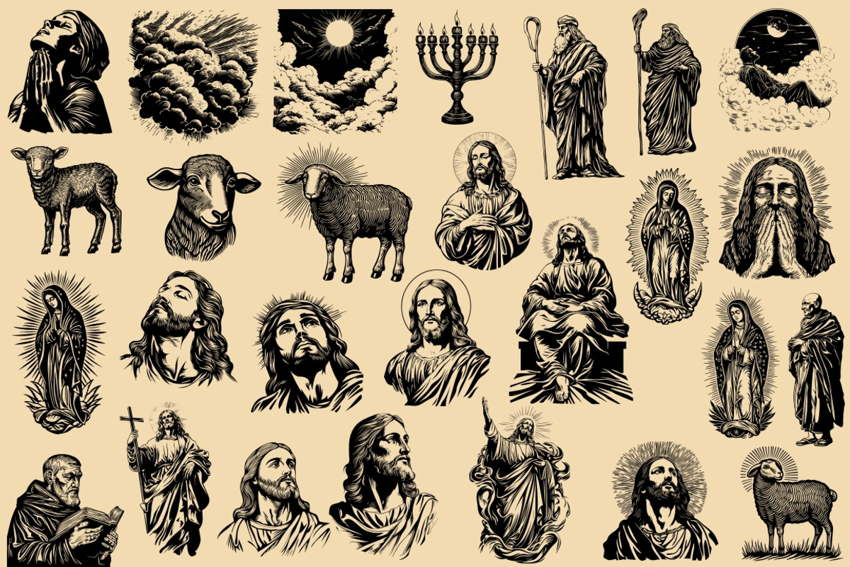 300 Religion and Faith illustrations, an Object Illustration by Nocturnal Wolf (Photo 12 of 18)