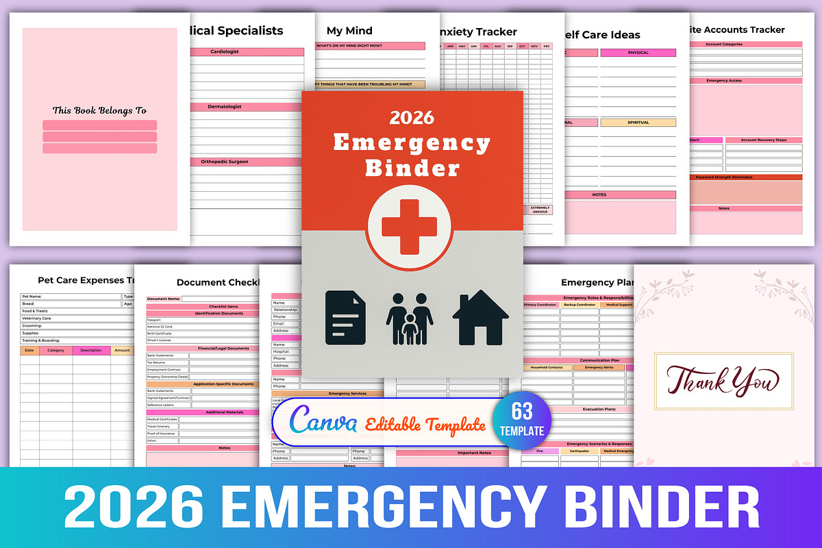 2026 Emergency Binder