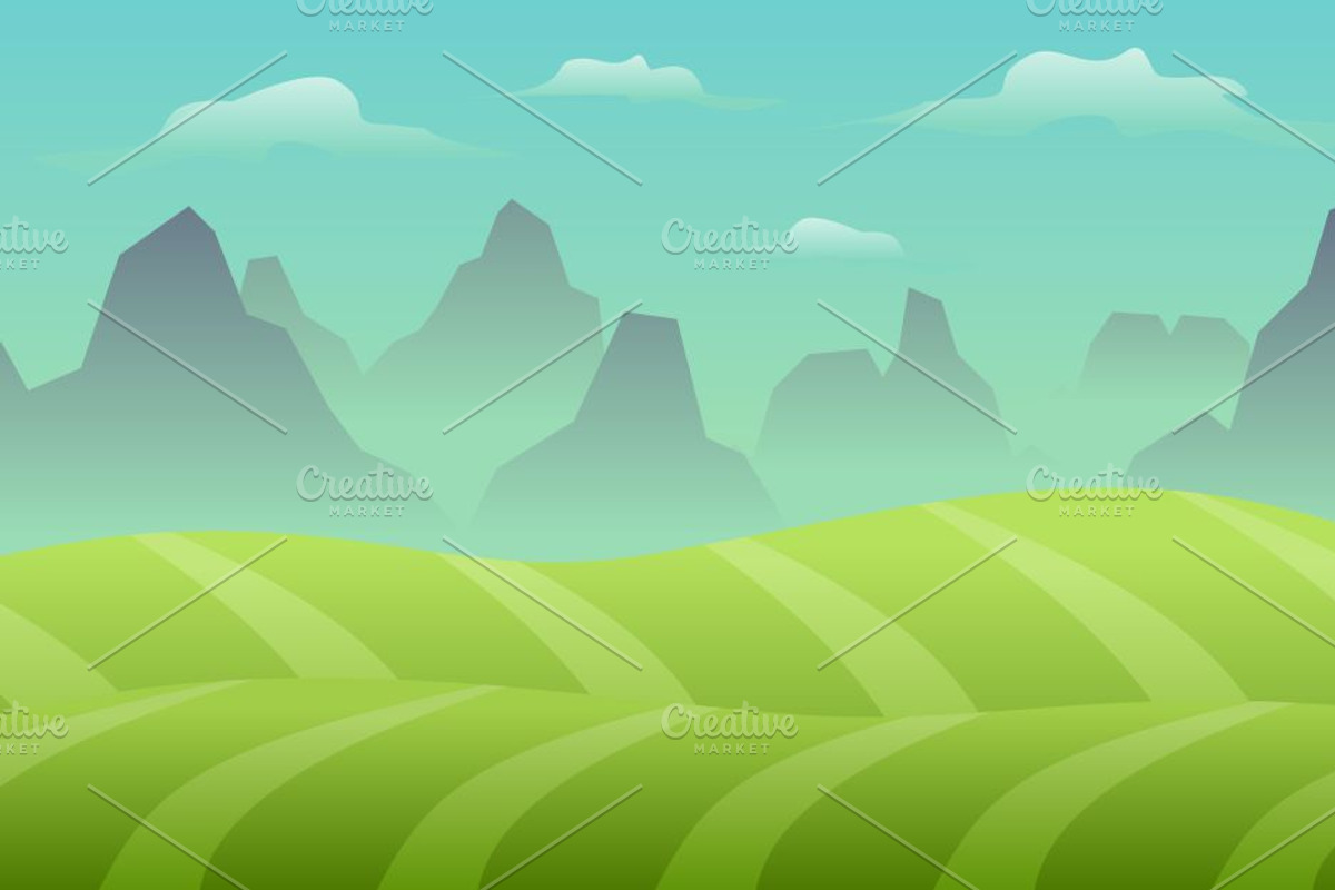 Platformer Game Tile Set 14, an Illustration by pzUH (Photo 4 of 4)