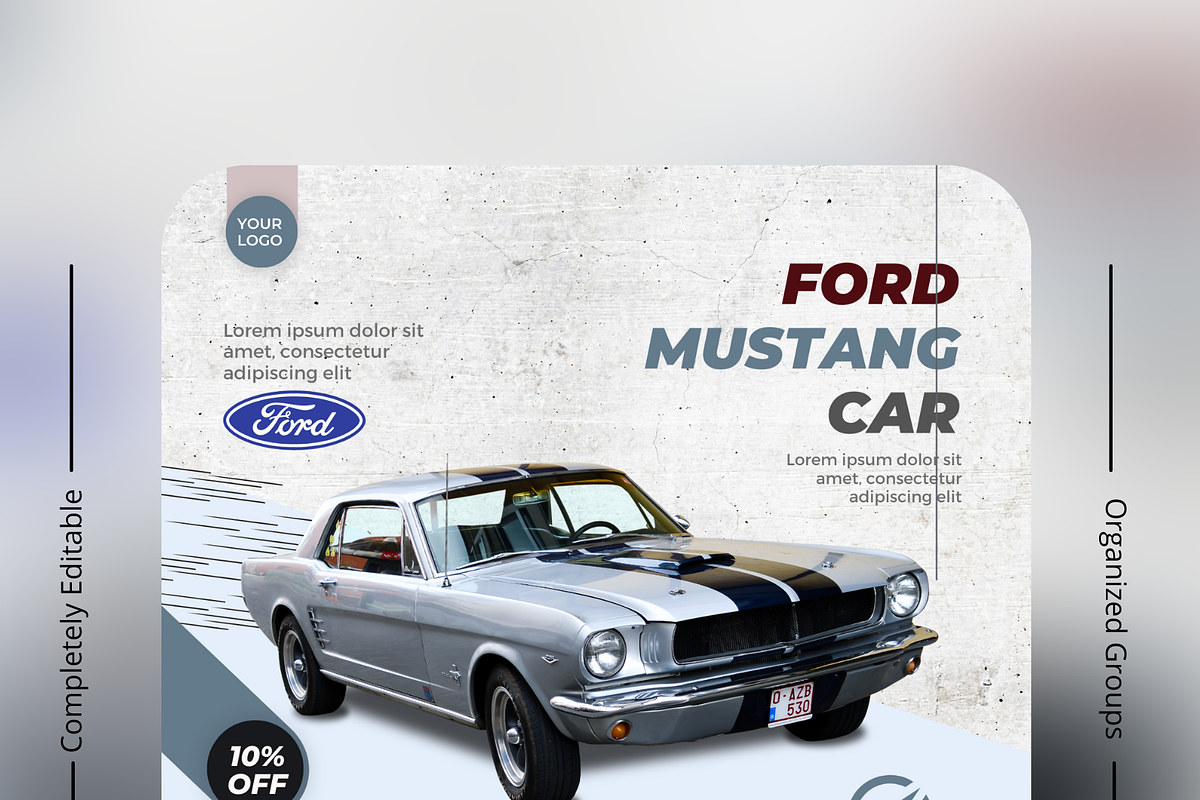 Automotive & Tech Design Templates I, a Social Media Template by Exceptionalways (Photo 15 of 36)
