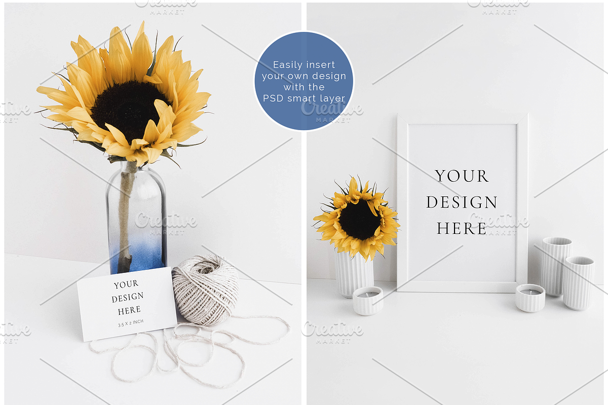 Sunflower Summer Bundle, a Print Template by Imperium Nordique (Photo 3 of 6)