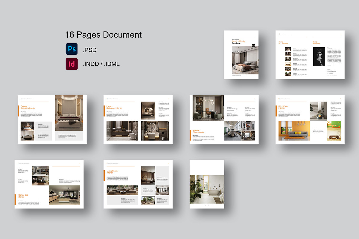 Interior Brochure Catalogs, a Brochure Template by adekfotografia (Photo 11 of 11)