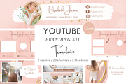 YouTube Branding Pack | CANVA, a Social Media Template by Tegefeldt Design (Thumbnail 1 of 7)