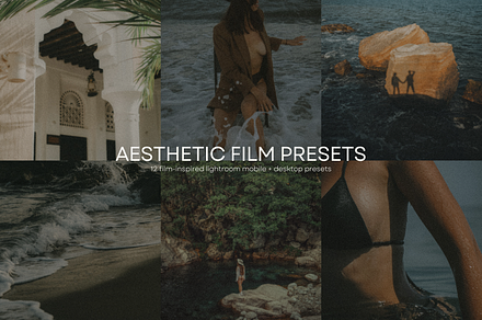 AESTHETIC FILM LIGHTROOM PRESETS