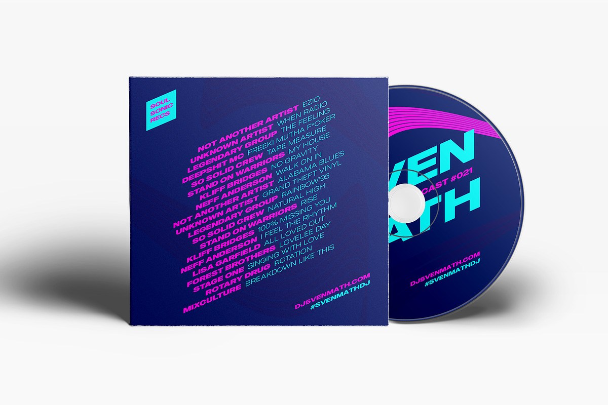 DJ Mix Cover Art Templates #02, a Print Template by vinyljunkie (Photo 8 of 12)