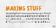 Lino Stamp, a Font by Letters & Numbers (Thumbnail 1 of 3)