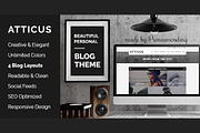 Atticus Wordpress Blog Theme, a WordPress Template by PremiumCoding (Thumbnail 3 of 3)