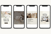 Modern Minimal Instagram Templates, a Social Media Template by So Swell Studio (Thumbnail 4 of 5)