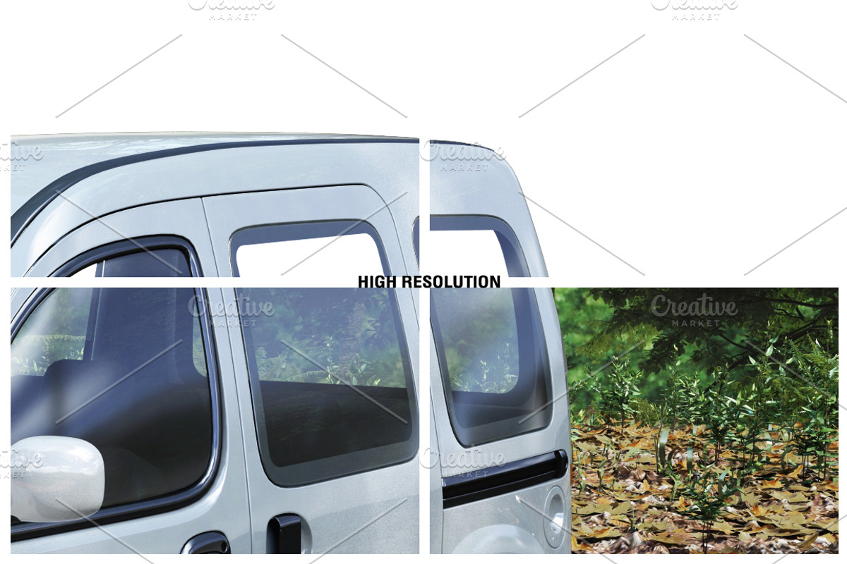 Vehicle Mock-up, a Mockup by IsometricWorld (Photo 12 of 12)