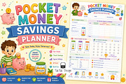 15 Kids Planners Printable Bundle, an Education Illustration by TukTuk Design (Thumbnail 13 of 17)
