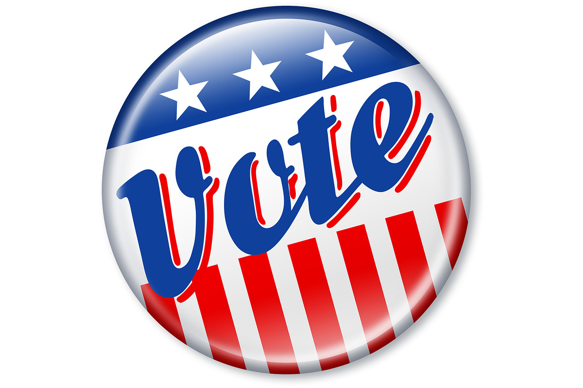 Vote Button - Layered PSD Template, a Graphic by RogerRidpath (Photo 1 of 5)