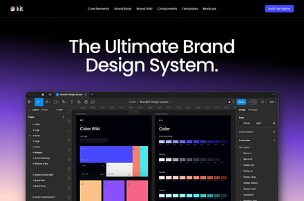 BrandKit - Brand Identity System