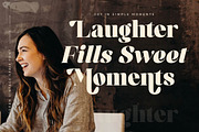Kindora Bufferly Modern Vintage, a Serif Font by Letterena Studios (Thumbnail 5 of 15)