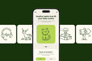 300 Healthy Living Doodle Icons, an Outline Icon by Prosymbols (Thumbnail 5 of 12)