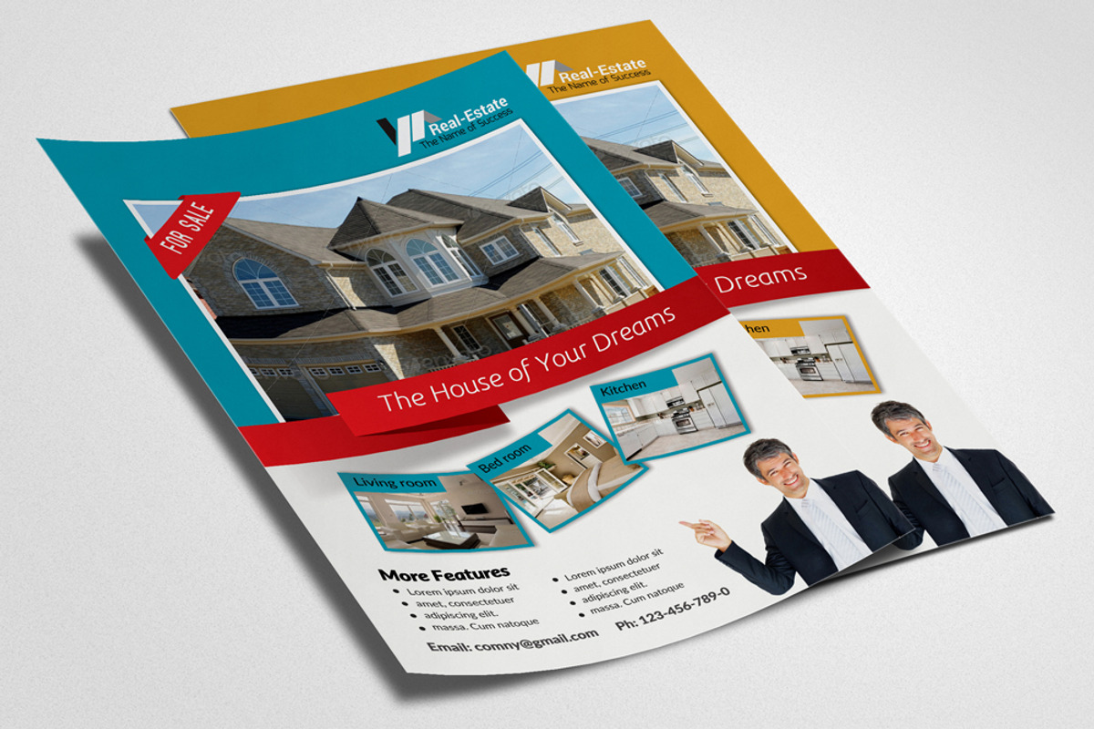 Real Estate Agency PSD Flyer, a Flyer Template by Business Flyers (Photo 3 of 4)