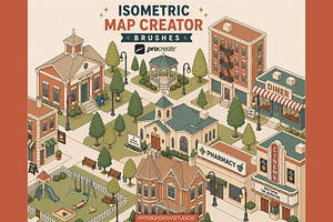 Procreate Isometric Map Creator