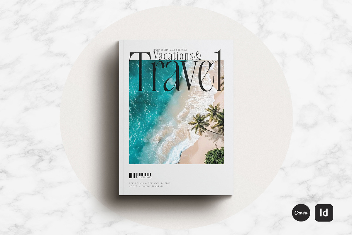 Travel Brochure Template, a Magazine Template by Creatiya Type (Photo 11 of 11)